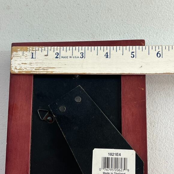 Connoisseur 3.5" x 5" LOVE 2 Tone Designer Wood Picture Frame - Picture 3 of 6